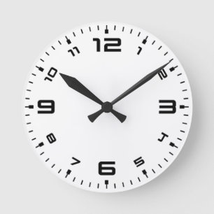 Crear su propio reloj de pared de 8" Personalizar
