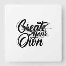 Crear su propio reloj de pared minimalista