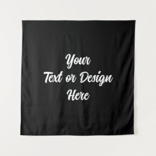 Crear su propio tapiz negro