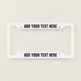 Crear su propio texto blanco negro