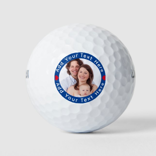 Crear sus propias bolas de Personalizado Photo Gol (Anverso)