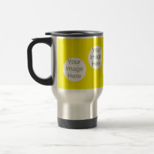 crear sus propias fotos de la taza de mug de viaje