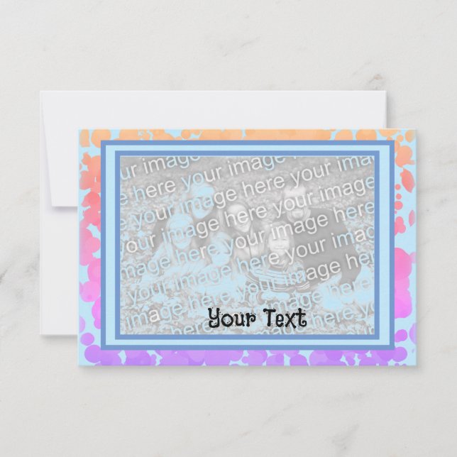 Crear sus propios hijos Invitación de cumpleaños (Anverso)