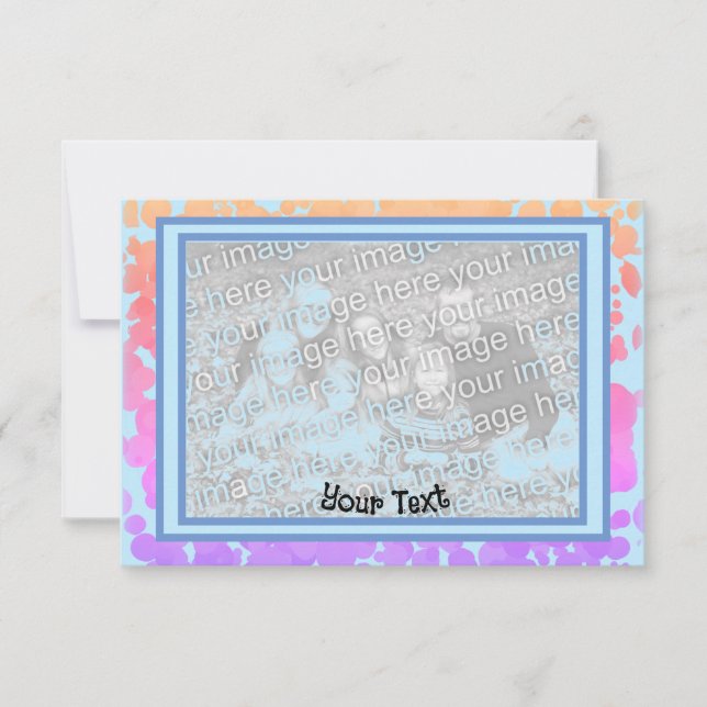 Crear sus propios hijos Invitación de cumpleaños (Anverso)