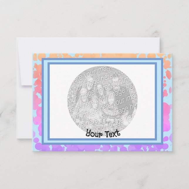 Crear sus propios hijos Invitación de cumpleaños (Anverso)