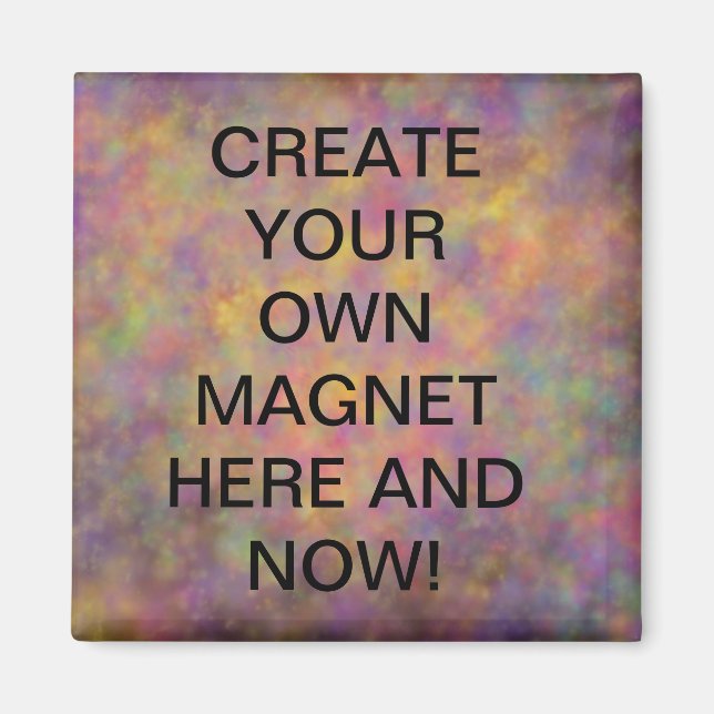 Crear sus propios imanes (Frente)