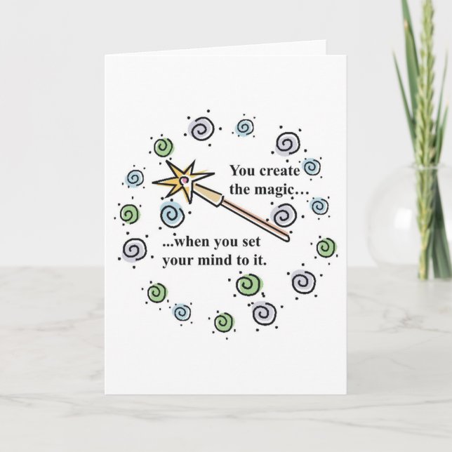 Crear tarjeta de felicitación mágica (Anverso)