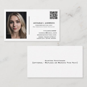 Crear tarjeta de presentación - Tarjetas de fotos 