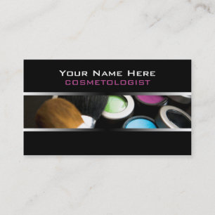Crear tarjetas de negocios de cosméticos