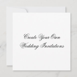 Crear tu propia forma cuadrada de invitaciones de