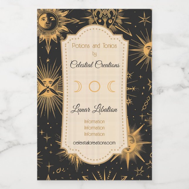 Crear tu propio espacio Anomolias Celestes (Etiqueta única)