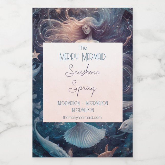 Crear tu propio paraíso mágico de la sirena (Etiqueta única)