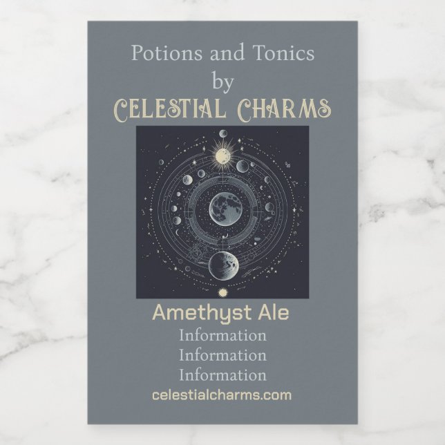 Crear tu propio solar celeste (Etiqueta única)