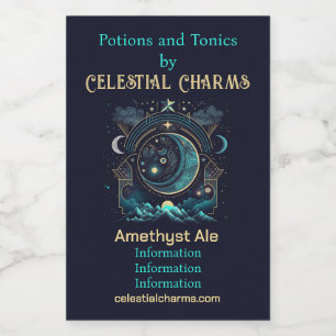 Crear tus propias lunas celestes abstractas