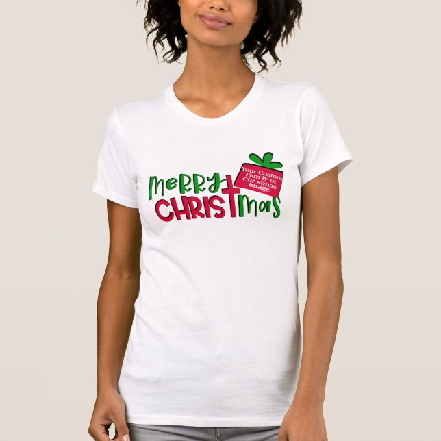 Crear tus propios navidades camiseta de hotbot de  (Anverso)