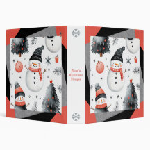 Crear tus propios Navidades de Snowmen blancos y b