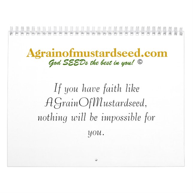 Crear un calendario Personalizado (Tapa)