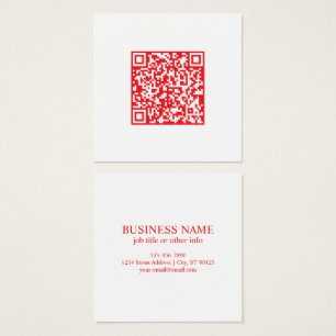 Crear un código QR rojo analizable (modificable)