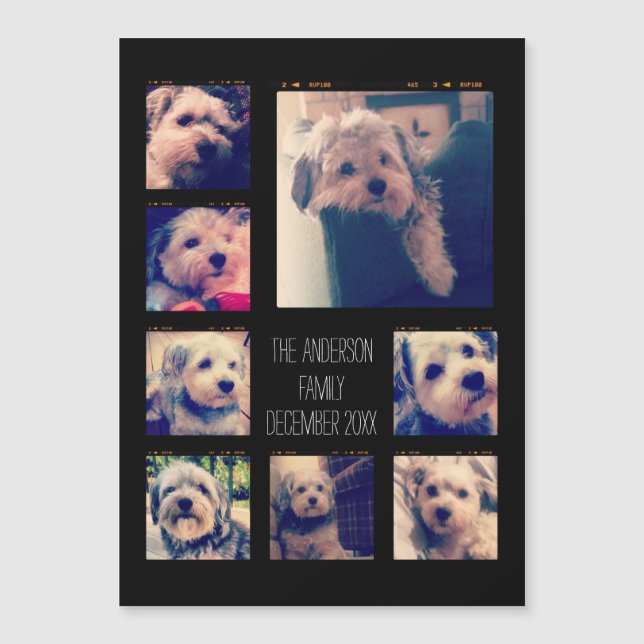 Crear un Collage de fotos Personalizado con 8 foto (Anverso)