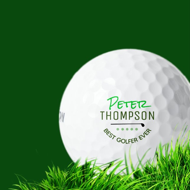 Crear una bola de golf de nombre personalizado par (Subido por el creador)