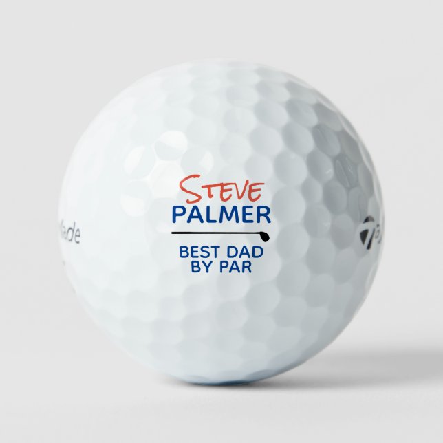 Crear una bola de golf de nombre personalizado par (Anverso)