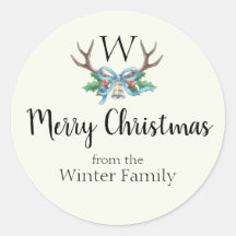 Crear una etiqueta de regalo de nombre de monogram