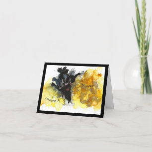 Crear una nueva tarjeta de felicitación plegada de