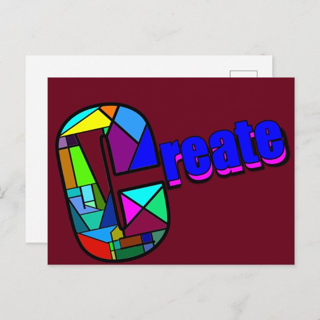 Crear una postal tan grande (Anverso / Reverso)