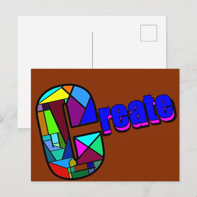 Crear una postal tan grande (Anverso / Reverso)