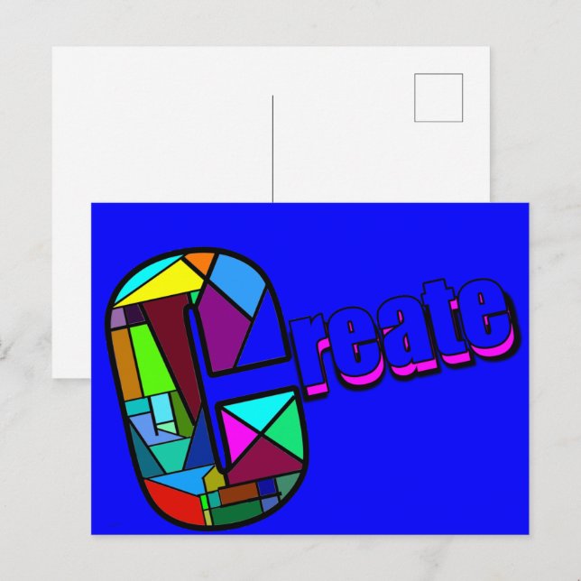 Crear una postal tan grande (Anverso / Reverso)