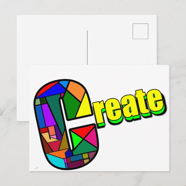 Crear una postal tan grande (Anverso / Reverso)