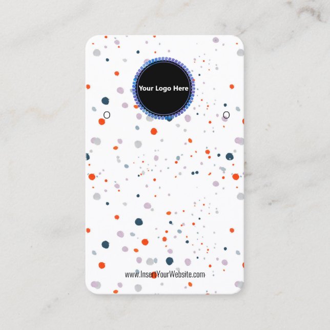 Creará la tarjeta de visualización de reposición d (Anverso)