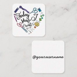 Crearé hoy la tarjeta cuadrada