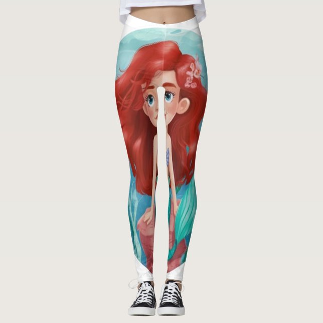 create a little mermaid legging (Anverso)