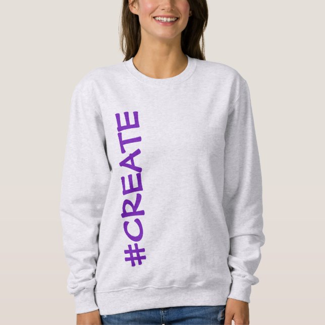 #CREATE (Creado) Camisa Dulce Femenina (Anverso)