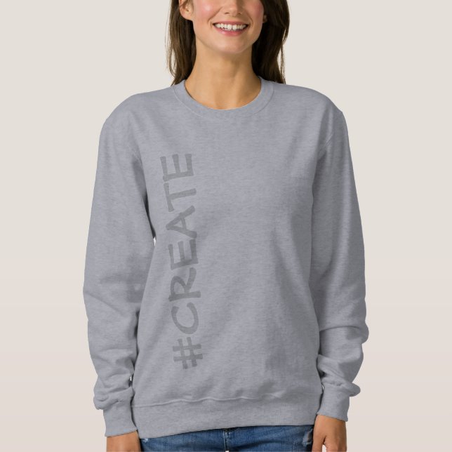 #CREATE (Creado) Camisa Dulce Femenina (Anverso)