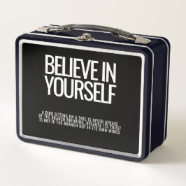 Créate En Ti - Inspirador Lunchbox Metalizado