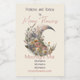 Create Your Own Elysian Floral Crescent Moon