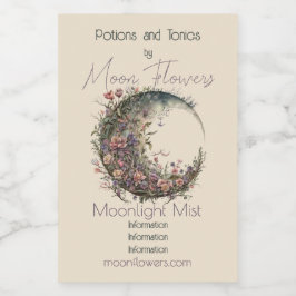 Create Your Own Romantic Roses Floral Moon