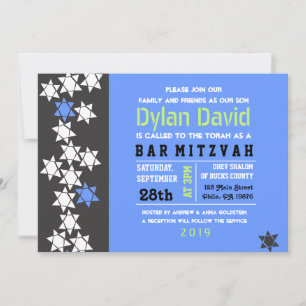 CREATION Bar Bat Mitzvah Invitación