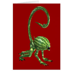 Creatura de la cabeza de melón