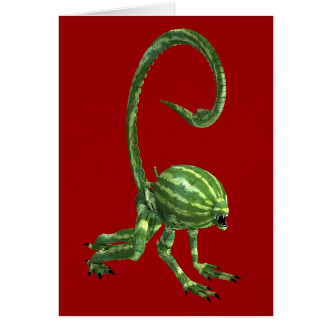 Creatura de la cabeza de melón (Frente)