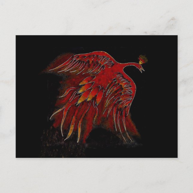 Creatura de la postal del incendio (Anverso)