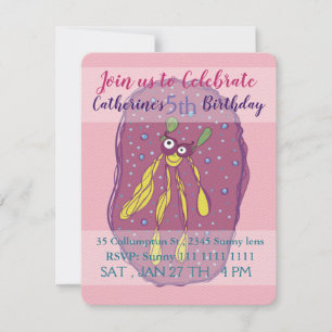 Creatura encantadora , Invitación de cumpleaños pa
