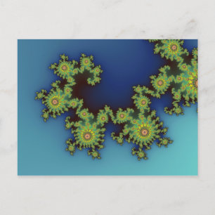 Creatura marina - Postal fractal