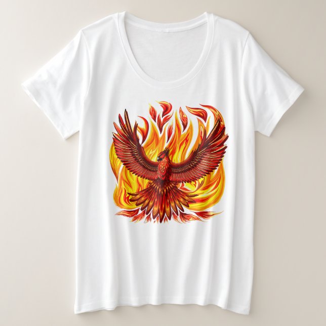 Creatura mitológica inmortal de Phoenix (Anverso del diseño)