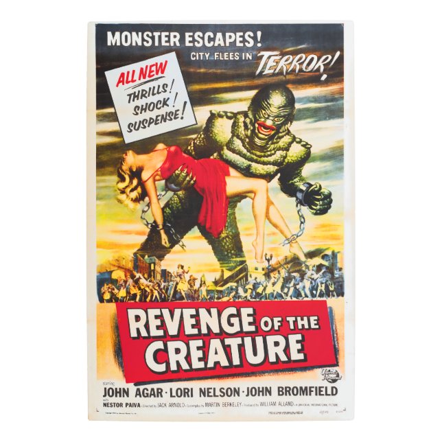Creature Horror Monster Movie Poster (Anverso)