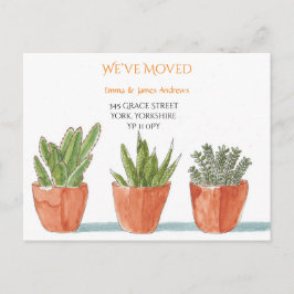 Crecemos Hemos movido la postal de Invitación Nara