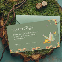 Crecer con tarjeta de gabinete de Love Diaper Raff