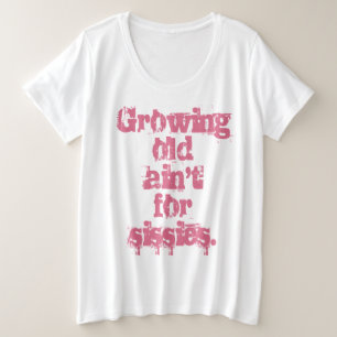 Crecer de edad no para las letras rosas de los sis